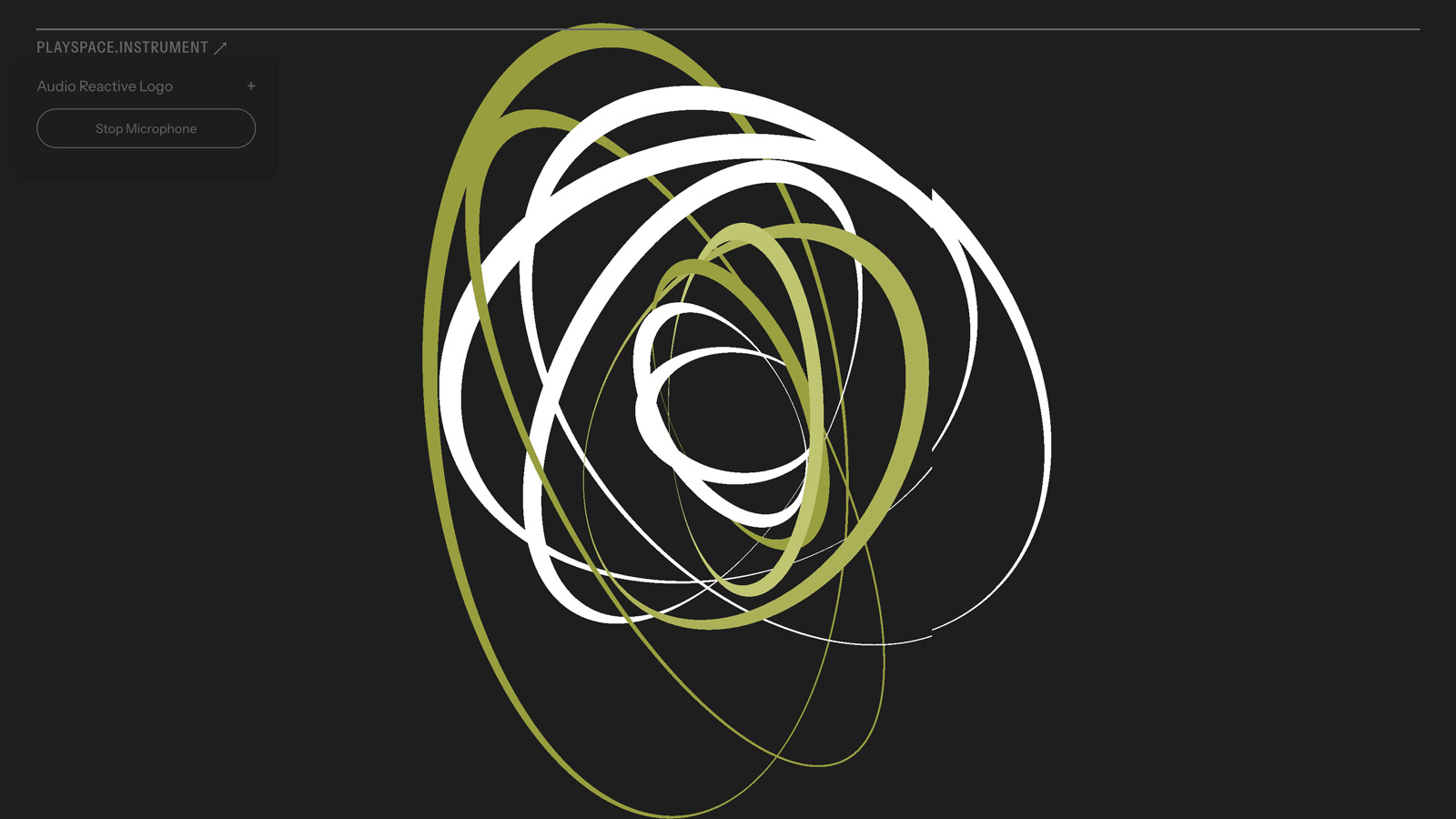 Audio-Reactive SVG Visualizer