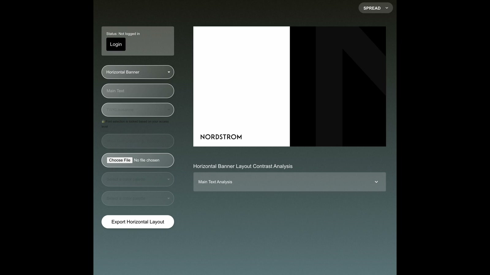 AI Brand Layout Generator