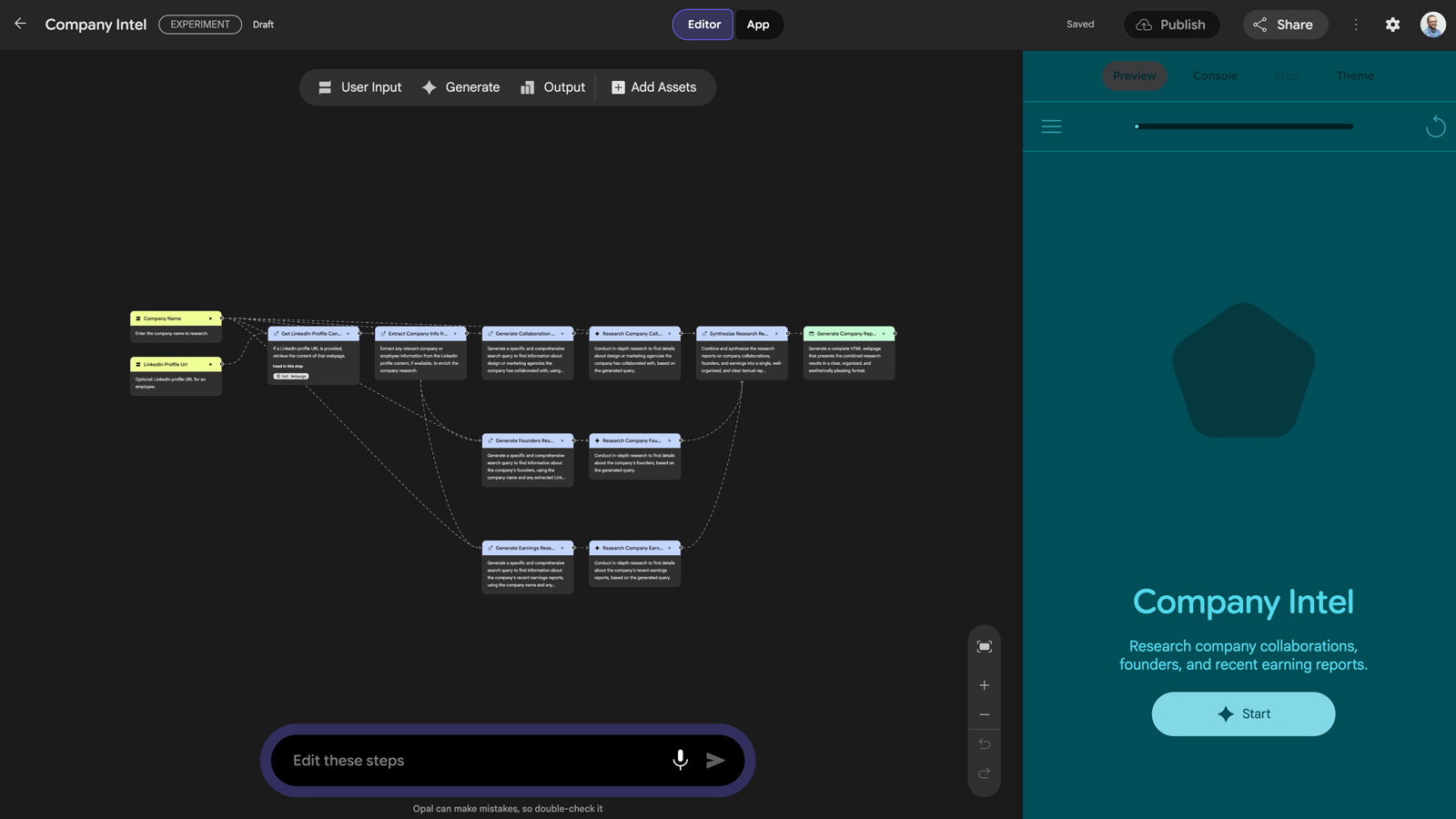 Google Opal: Chaining AI Into Real Workflows